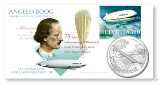 Illustration Aviatik Zeppelin Solarimpulse  Piccard