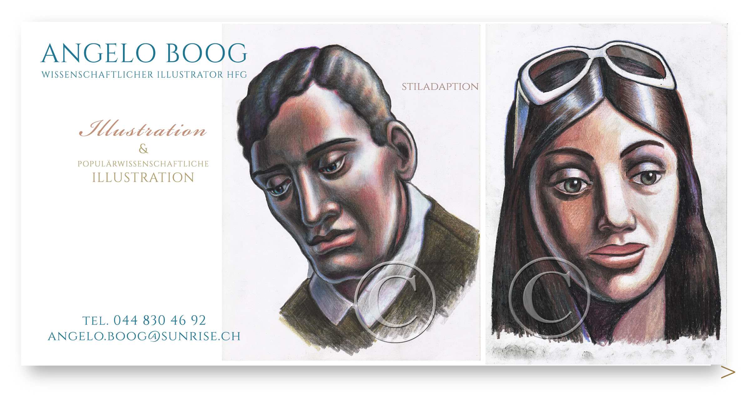 Illustration Retro  Art Deco Vintage Jazz Melancholie Blues