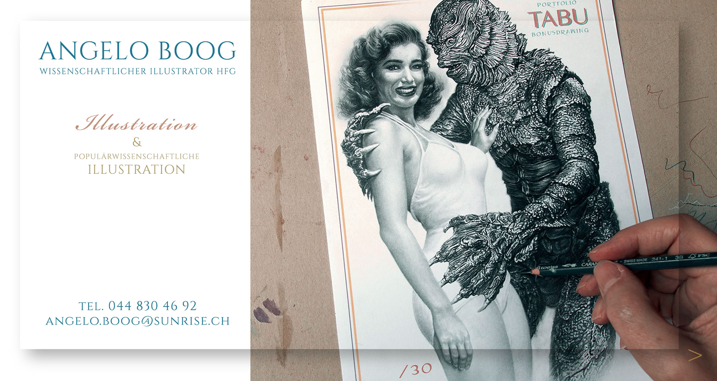 Portrait Zeichnung  Filmstar Schönheit Schmuck